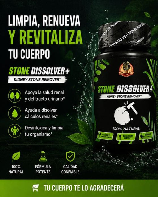 STONE DISSOLVER+ Suplemento Disolvente De Cálculos Renales