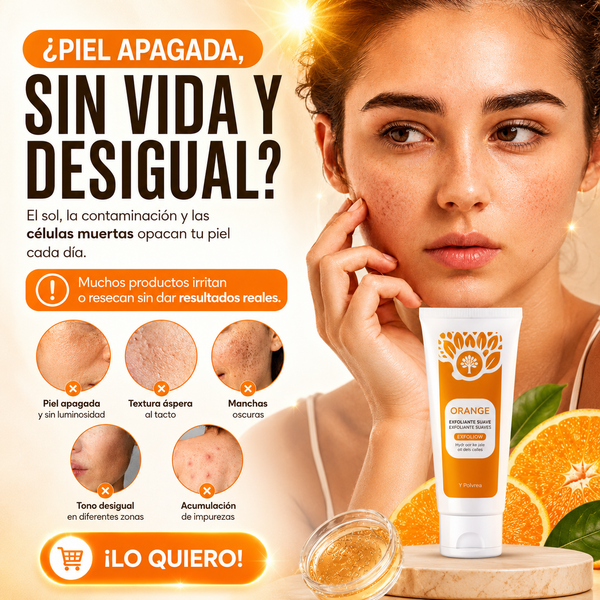 Gel Exfoliante Iluminador de Naranja