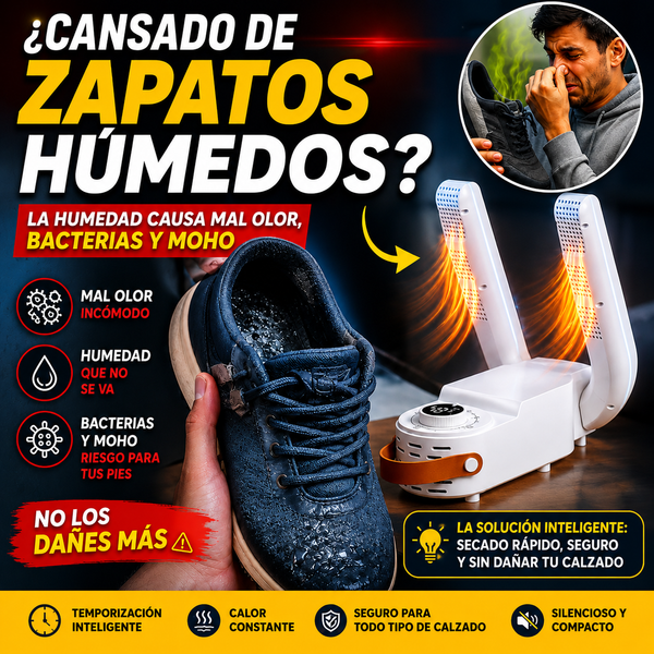 Secador Fácil de Zapatos