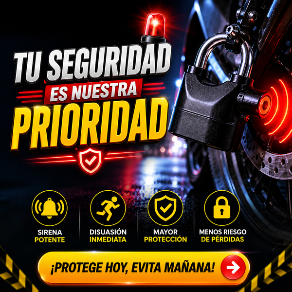 Candado Alarma Protector