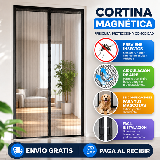 Cortina Magnética Antimosquitos